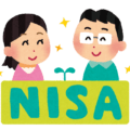 NISAのロゴと夫婦