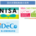 NISAとiDeCoイラスト