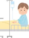 入院している患者さん